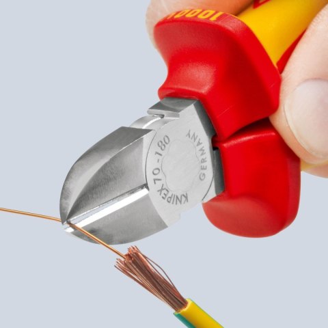 Knipex 70 06 180 szczypce Szczypce tnące ukośne Knipex 70 06 180 szczypce Szczypce tnące ukośne