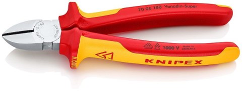 Knipex 70 06 180 szczypce Szczypce tnące ukośne Knipex 70 06 180 szczypce Szczypce tnące ukośne