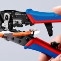 Knipex 97 51 13 zaciskarka kablowa Narzędzie do zaciskania Czarny, Niebieski, Czerwony