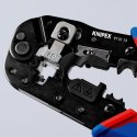 Knipex 97 51 13 zaciskarka kablowa Narzędzie do zaciskania Czarny, Niebieski, Czerwony