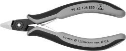 Szczypce RSEK-125 OKS obc. boczne precyzyjne Knipex