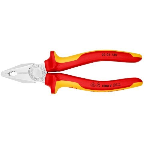 Szczypce uniwersalne Knipex Kombizange 03 06 180 Szczypce uniwersalne Knipex Kombizange 03 06 180