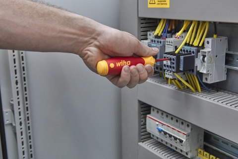 Wiha 45296 wkrętak ręczny Śrubokręt z wymiennymi końcówkami Prosty śrubokręt Wiha 45296 wkrętak ręczny Śrubokręt z wymiennymi końcówkami Prosty śrubokręt