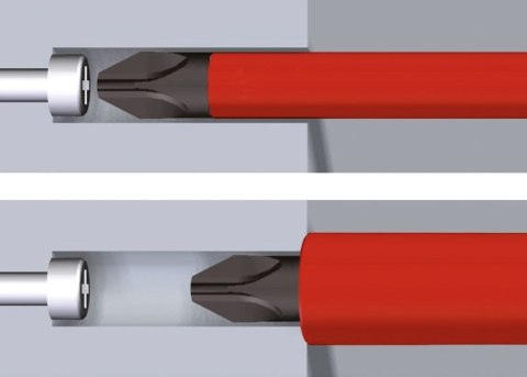 Wkrętak z magazynkiem bitów Liftup Electric płaski, Pozidriv Wkrętak z magazynkiem bitów Liftup Electric płaski, Pozidriv