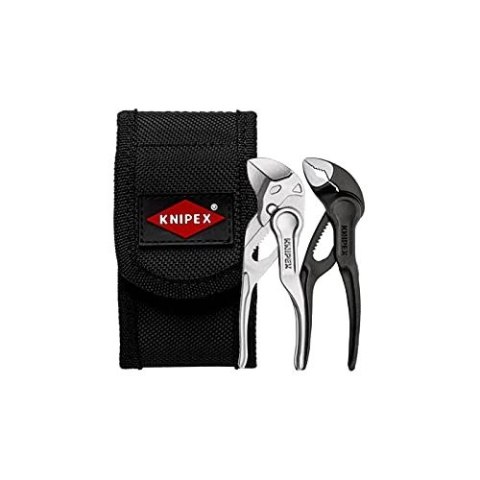 Zestaw szczypiec mini w etui na pasek 2 sztuki Zestaw szczypiec mini w etui na pasek 2 sztuki