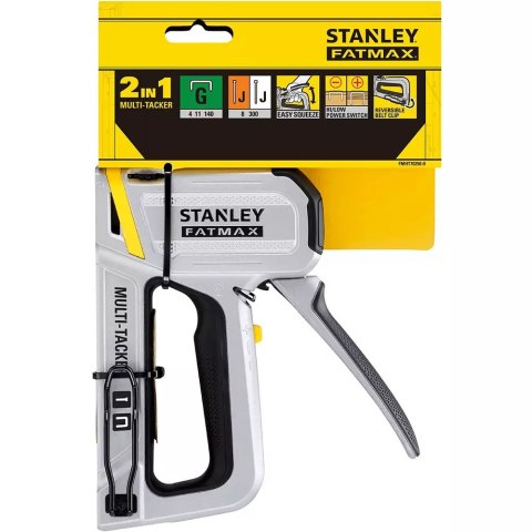 Stanley FMHT70250-0 zszywacz Czarny, Srebrny, Żółty Stanley FMHT70250-0 zszywacz Czarny, Srebrny, Żółty