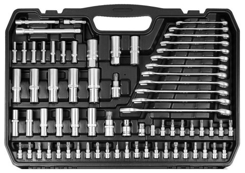 Zestaw kluczy Neo Tools 300 elementów 1/2", 3/8", 1/4" Zestaw kluczy Neo Tools 300 elementów 1/2", 3/8", 1/4"
