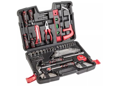 Zestaw narzędziowy Top Tools 1/4", 3/8" 100 sztuk Zestaw narzędziowy Top Tools 1/4", 3/8" 100 sztuk