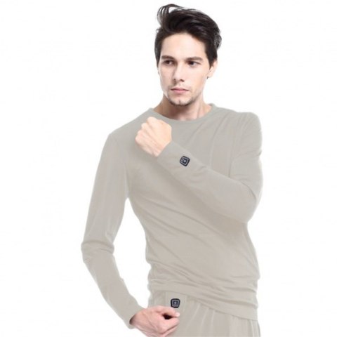 Glovii GJ1GL koszula/top Bluza Wycięcie pod szyją Długi rękaw Elastan, Poliester Glovii GJ1GL koszula/top Bluza Wycięcie pod szyją Długi rękaw Elastan, Poliester