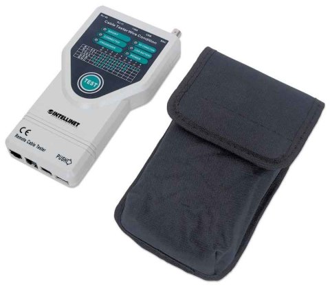 INTELLINET TESTER OKABLOWANIA 5-W-1 RJ11/RJ45/USB/1394/BNC 780094 INTELLINET TESTER OKABLOWANIA 5-W-1 RJ11/RJ45/USB/1394/BNC 780094