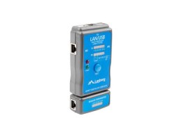 Lanberg NT-0403 tester kabli sieciowych Tester PoE Niebieski