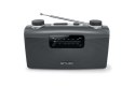 Muse M-058 R Przenośny Analogowy Czarny, Szary