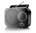 Przenośne Radio Muse M-050 R, Czarny