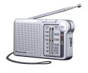 Radio kieszonkowe kompaktowe Panasonic RF-P150DEG-S (kolor srebrny)