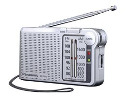 Radio kieszonkowe kompaktowe Panasonic RF-P150DEG-S (kolor srebrny)