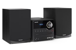 Sharp XL-B517D(BK) Mikrosystem Hi-Fi, CD/FM/USB/Bluetooth v5.0, Wejście Aux, 45W, Czarny Sharp | Mikrosystem Hi-Fi | XL-B517D(BK