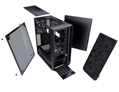 Fractal Design Meshify C Midi Tower Czarny Fractal Design Meshify C Midi Tower Czarny