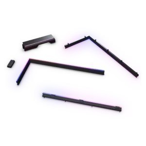 Phanteks NV5 Premium DRGB Kit + Power Hub, 3x na ramę zewnętrzną, 1x osłona płyty głównej - czarna Phanteks NV5 Premium DRGB Kit + Power Hub, 3x na ramę zewnętrzną, 1x osłona płyty głównej - czarna