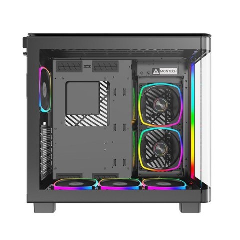 Montech KING 95 PRO Midi-Tower, Szkło Hartowane, ARGB - czarny Montech KING 95 PRO Midi-Tower, Szkło Hartowane, ARGB - czarny