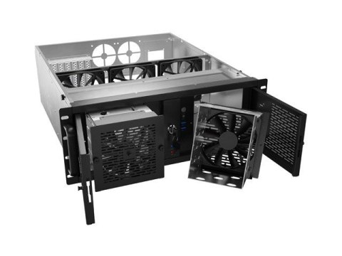 Obudowa do serwera modułowego Rack 4U Lanberg SC01-5204-12B Obudowa do serwera modułowego Rack 4U Lanberg SC01-5204-12B