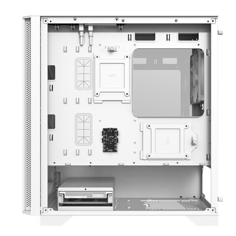 Montech AIR 100 ARGB, Micro-ATX, szkło hartowane - białe Montech AIR 100 ARGB, Micro-ATX, szkło hartowane - białe