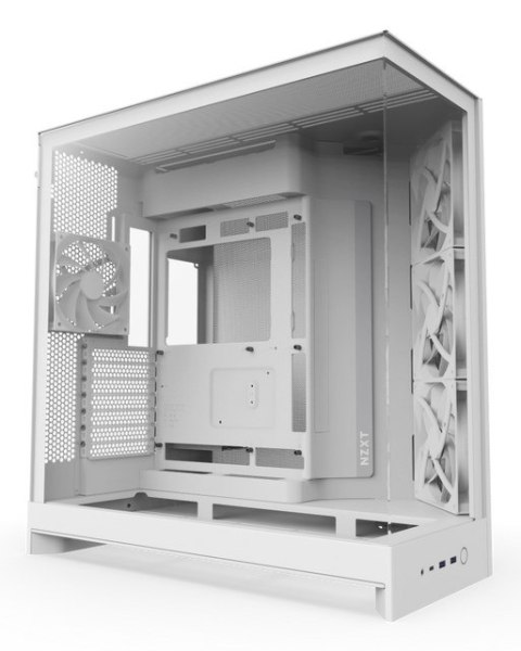 Obudowa NZXT H9 Flow Midi Tower Biały Obudowa NZXT H9 Flow Midi Tower Biały