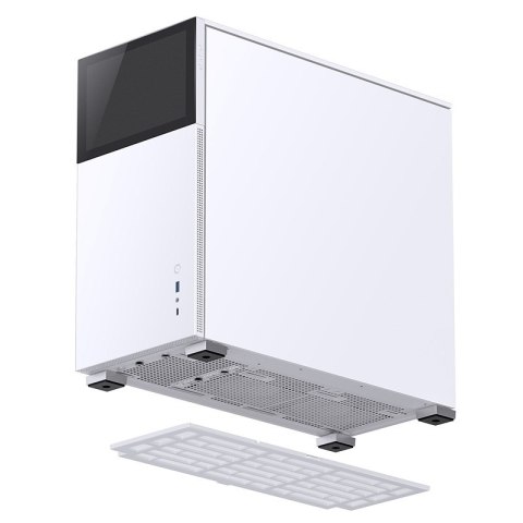 Obudowa komputerowa Jonsbo D41 screen, biała Obudowa komputerowa Jonsbo D41 screen, biała