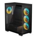 GIGABYTE C500 PANORAMIC STEALTH Midi Tower Czarny