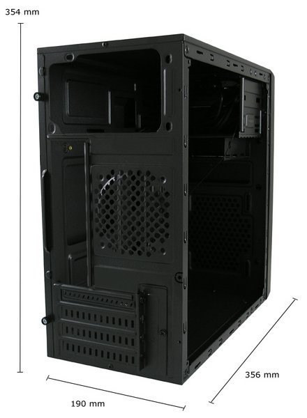 LC-Power 2014MB Midi Tower Czarny LC-Power 2014MB Midi Tower Czarny