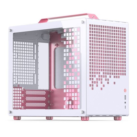 Obudowa JONSPLUS MATX Handle Case Z20 - biało-różowa Obudowa JONSPLUS MATX Handle Case Z20 - biało-różowa