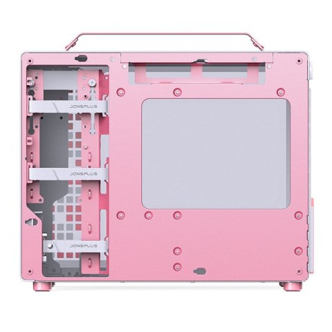 Obudowa JONSPLUS MATX Handle Case Z20 - biało-różowa Obudowa JONSPLUS MATX Handle Case Z20 - biało-różowa