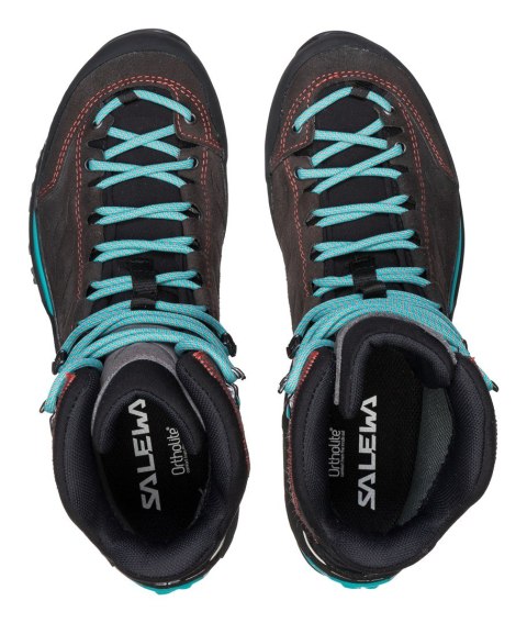 Salewa MTN Trainer Mid GTX Damski Dorosły Czarny, Niebieski Salewa MTN Trainer Mid GTX Damski Dorosły Czarny, Niebieski