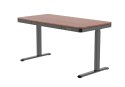 Biurko ACTIVEJET z elektryczną regulacją wysokości 140x70 ET119W-C czarny/orzech