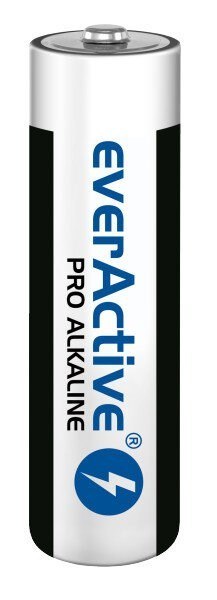 EVERACTIVE BATERIE ALKALICZNE PRO ALKALINE AA, LR6, SHRINK 4 SZT, 1250 MAH, WYSOKA WYDAJNOŚĆ, LR6PRO4T EVERACTIVE BATERIE ALKALICZNE PRO ALKALINE AA, LR6, SHRINK 4 SZT, 1250 MAH, WYSOKA WYDAJNOŚĆ, LR6PRO4T