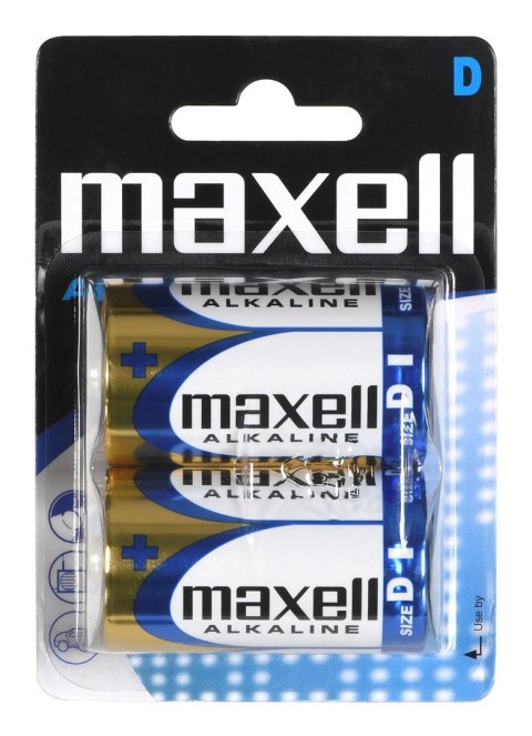 MAXELL Bateria alkaliczna LR20, 2 szt. MAXELL Bateria alkaliczna LR20, 2 szt.