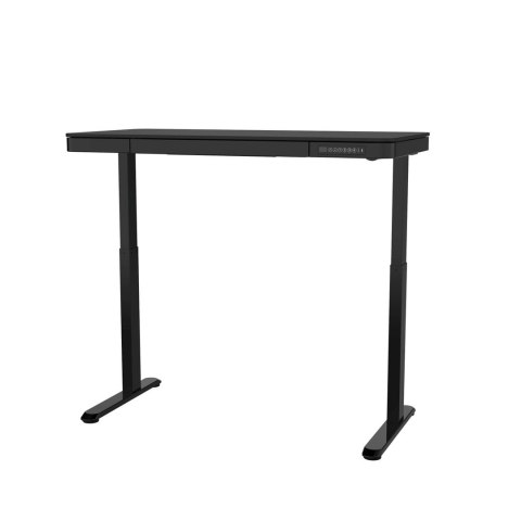 Zestaw Biurko TUCKANO czarne + Fotel ergonomiczny GEMBIRD czarny