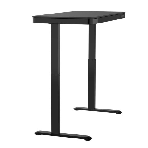 Zestaw Biurko TUCKANO czarne + Fotel ergonomiczny GEMBIRD czarny