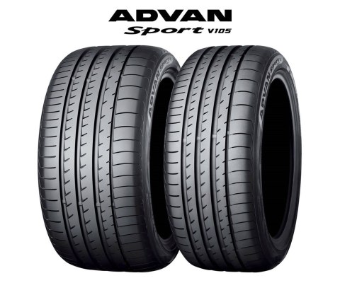 Opona 255/30 R21 93Y Yokohama ADVAN Sport V105 Etykieta:D-A-B-72 dB