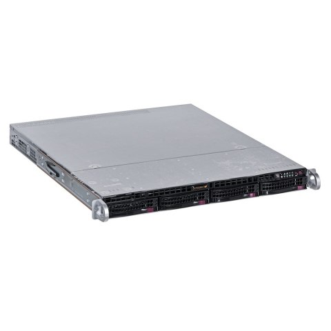 Supermicro 1U 4x3,5" typu hot-swap SAS/SATA 2x400W Platinum
