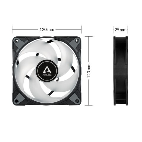 Wentylator ARCTIC P12 PWM PST A-RGB 0dB (Black) Wentylator ARCTIC P12 PWM PST A-RGB 0dB (Black)
