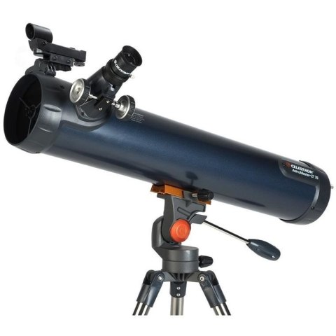 Celestron LT 76AZ Reflektor 35x Czarny, Niebieski Celestron LT 76AZ Reflektor 35x Czarny, Niebieski