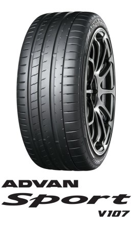 Opona 225/40 R19 93Y Yokohama ADVAN Sport V107 Etykieta:D-A-B-71 dB