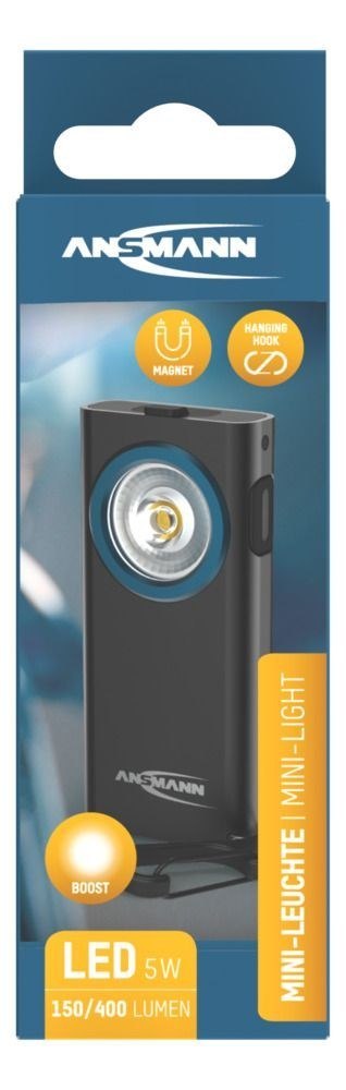 Ansmann ML400R Czarny Latarka brelok LED Ansmann ML400R Czarny Latarka brelok LED