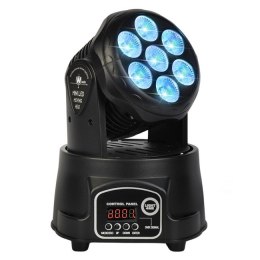 Głowica ruchoma LED wash LIGHT4ME COMPACT PMH 7x8W