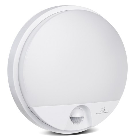 Lampa LED z czujnikiem ruchu na podczerwień MCE291 W 1100lm 15W IP54 Maclean Energy kolor biały Lampa LED z czujnikiem ruchu na podczerwień MCE291 W 1100lm 15W IP54 Maclean Energy kolor biały