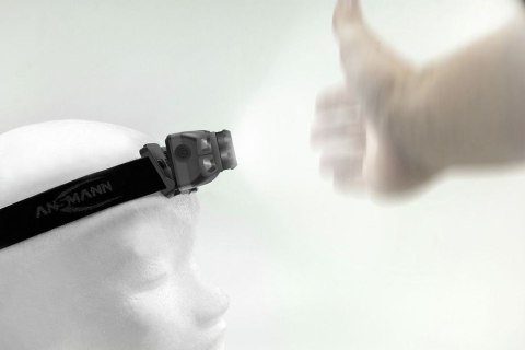 Latarka czołowa Ansmann priekiniu žibintu HD450FRS Li-Ion, USB-C 1600-0528 Latarka czołowa Ansmann priekiniu žibintu HD450FRS Li-Ion, USB-C 1600-0528