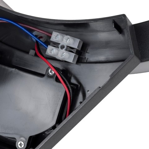 MACLEAN LAMPA LED Z CZUJNIKIEM RUCHU NA PODCZERWIEŃ 800LM 10W IP54 KOLOR CZARNY MCE290 B MACLEAN LAMPA LED Z CZUJNIKIEM RUCHU NA PODCZERWIEŃ 800LM 10W IP54 KOLOR CZARNY MCE290 B