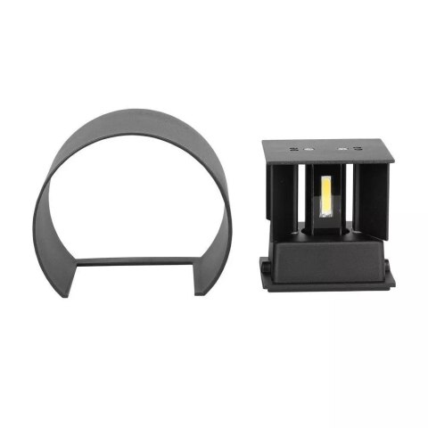 Oprawa ścienna LED V-TAC VT-756-B 5W IP65 4000K 700lm (SKU 217090) Czarny Oprawa ścienna LED V-TAC VT-756-B 5W IP65 4000K 700lm (SKU 217090) Czarny