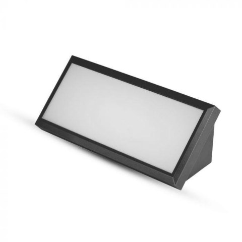 Oprawa ścienna LED V-TAC VT-8054 ukośna 12W IP65 4000K 1250lm (SKU 6808) Czarny Oprawa ścienna LED V-TAC VT-8054 ukośna 12W IP65 4000K 1250lm (SKU 6808) Czarny