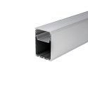 Profil aluminiowy V-TAC VT-8127 2mb anodowany, klosz mleczny 50x75mm (SKU 2872)